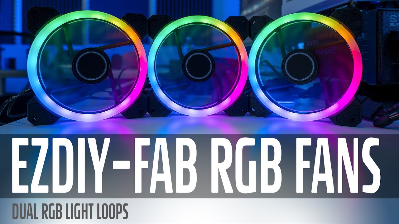  EZDIY-FAB RGB PWM Fan Hub 065-5 : Electronics