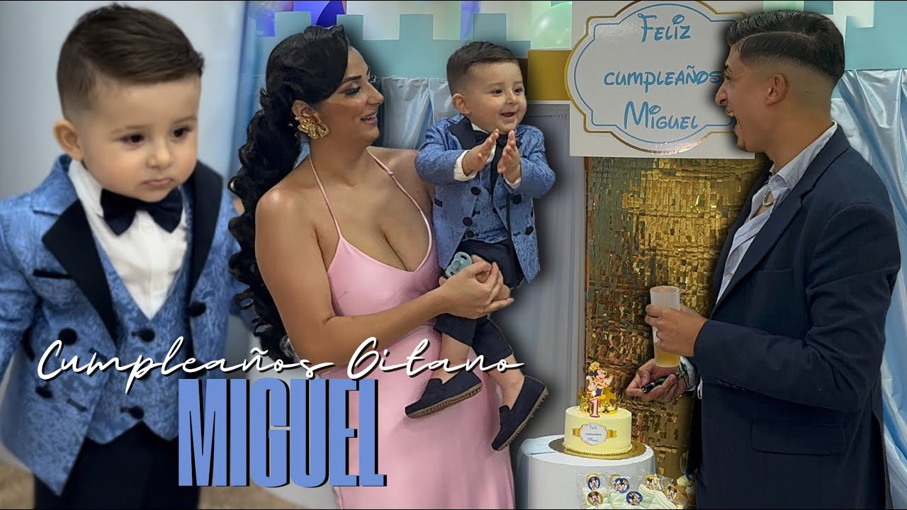 CUMPLEAÑOS GITANO *EL PRIMER AÑO DE MIGUEL A LO GRANDE* | AARÓN ESCUDERO