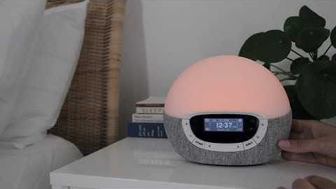 How to set up Bodyclock Shine 300 sleep/wake-up light