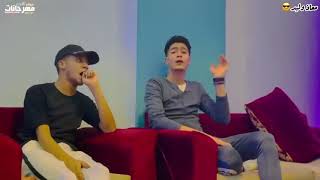 لايف كامل حمو الطيخا وعصام صاصا  صحي الاخصام بطلقه       جديد ضرب ناااار   سمعها