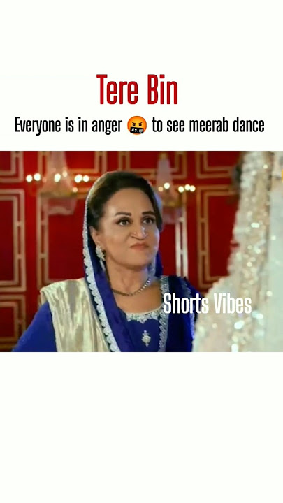 Everyone is in anger 🤬 to see meerab dance #shorts #viral #wahajali #yumnazaidi #terebin #dance
