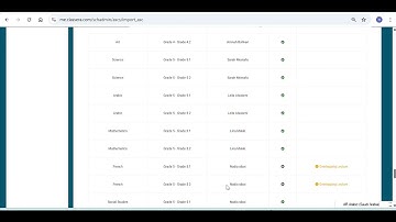 Import ASC Timetable in Classera