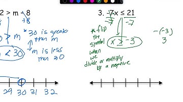 3.4 Notes Part 2 - Solving One Variable Inequalities