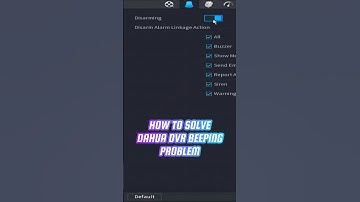 How To Solve Dahua DVR Beeping Problem #cctv #dahua #shorts