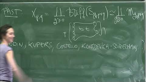 Prof. Nathalie Wahl | Higher string topology