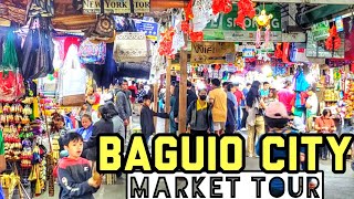 【4K】BAGUIO CITY MARKET | WALKING TOUR by Znematic Travel 204 views 4 months ago 7 minutes, 32 seconds