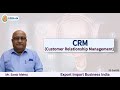 Crm customer relationship management  mr samir mehta