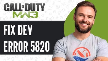 How to fix dev error 5820 in MW3 - Full Guide (2025)