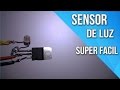 Sensor de luz Com Apenas 3 Componentes