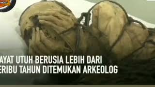 Video viral 53 detik ‼️ Mumi Berumur 1200 Tahun Ditemukan Terikat Tali