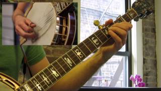 "Up and Around the Bend" by Bela Fleck - Banjo Lesson chords