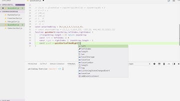 Quick Sort Solution In JavaScript