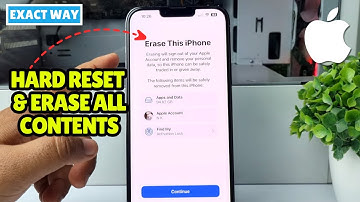 iPhone 13/13 Pro: How to Hard Reset and Erase All Contents