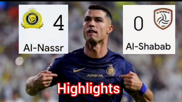 Al-Nassr vs Al-Shabab 4-0 Ronaldo Goals Saudi Arabia Pro League 2023 highlights ...