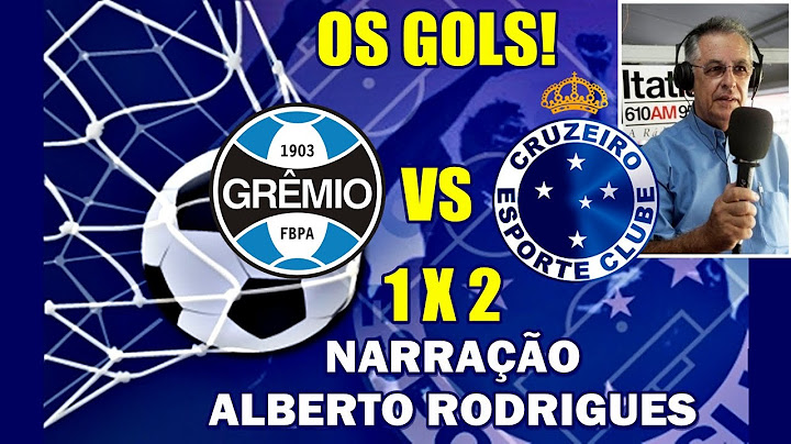 Os gols de Grêmio 1 x 2 Cruzeiro 35ª rodada do Brasileirão 2014 - Narração Alberto Rodrigues