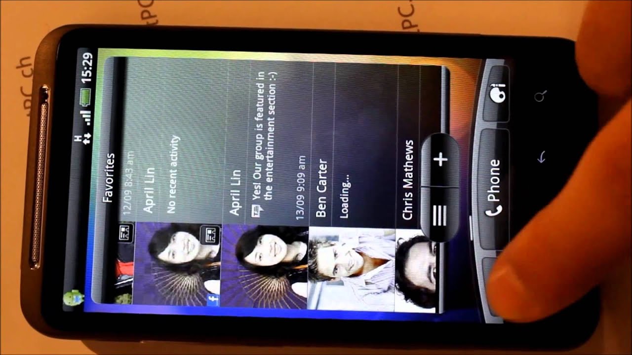 htc desire hd ár youtube