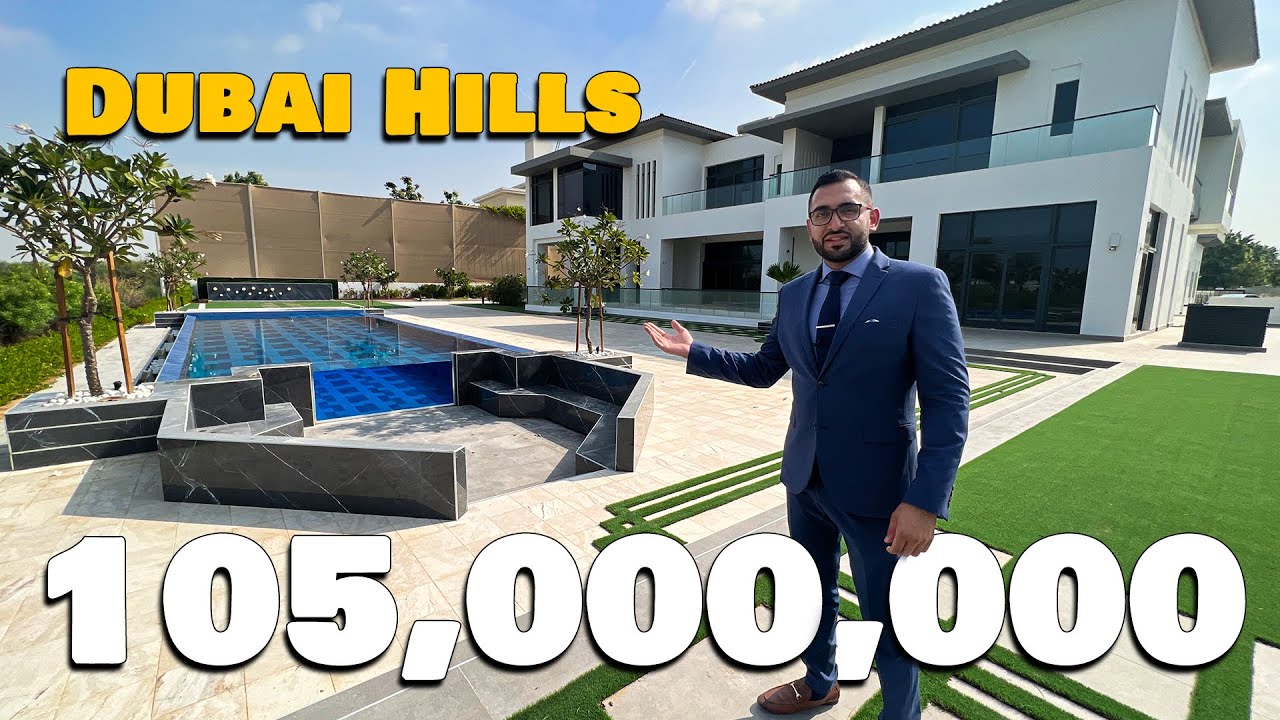 Street Of Dreams! Dubai Hills Villa On Golf Course - VLOG - Quick Tour