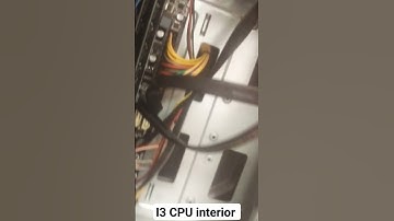 I3 - 4th Gen CPU interior view #bheemboy #diy#electronic #cpu #computer #assembly #system #sale