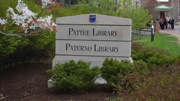 Module 1 - Tour of Paterno Library