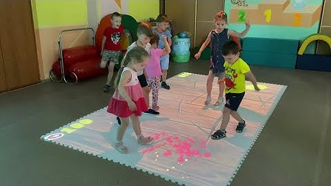 Magicdynamics interactive projection software.