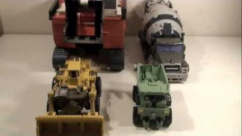 Forming Devastator: Transformers ROTF Interactive Game High Tower