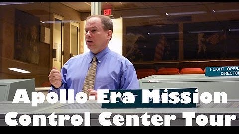 Apollo-Era Mission Control Center Tour
