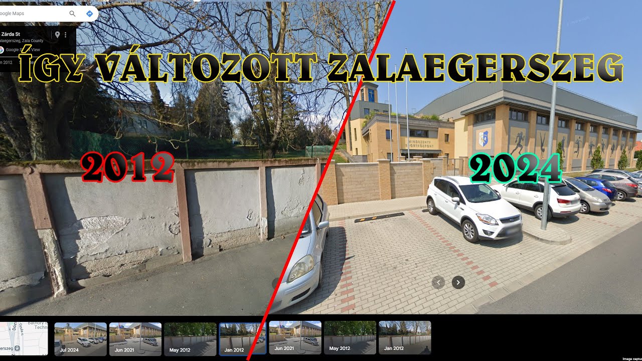 Így változott Zalaegerszeg (2011 vs. 2024)