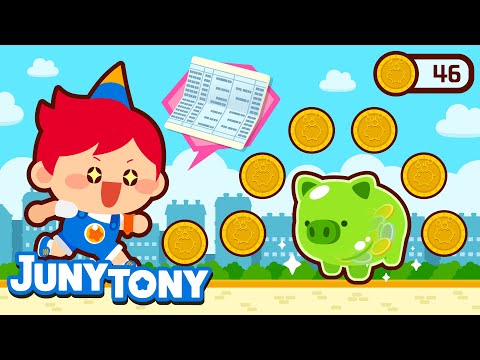 Let’s Save Money | Many A Little Makes A Mickle ?? | Saving Song For Kids | JunyTony