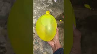 Dropping On Water Balloon Trick