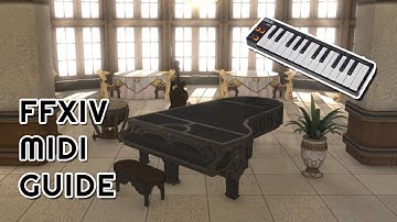 FFXIV MIDI Key Translation - How to play in performance mode with your MIDI keyboard!