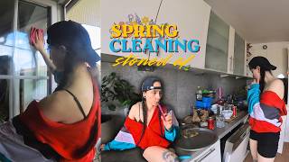 F@DED SPRING CLEANING - clean the apartment with me 😋| Cloud Fourty Diaries ☁️🐻