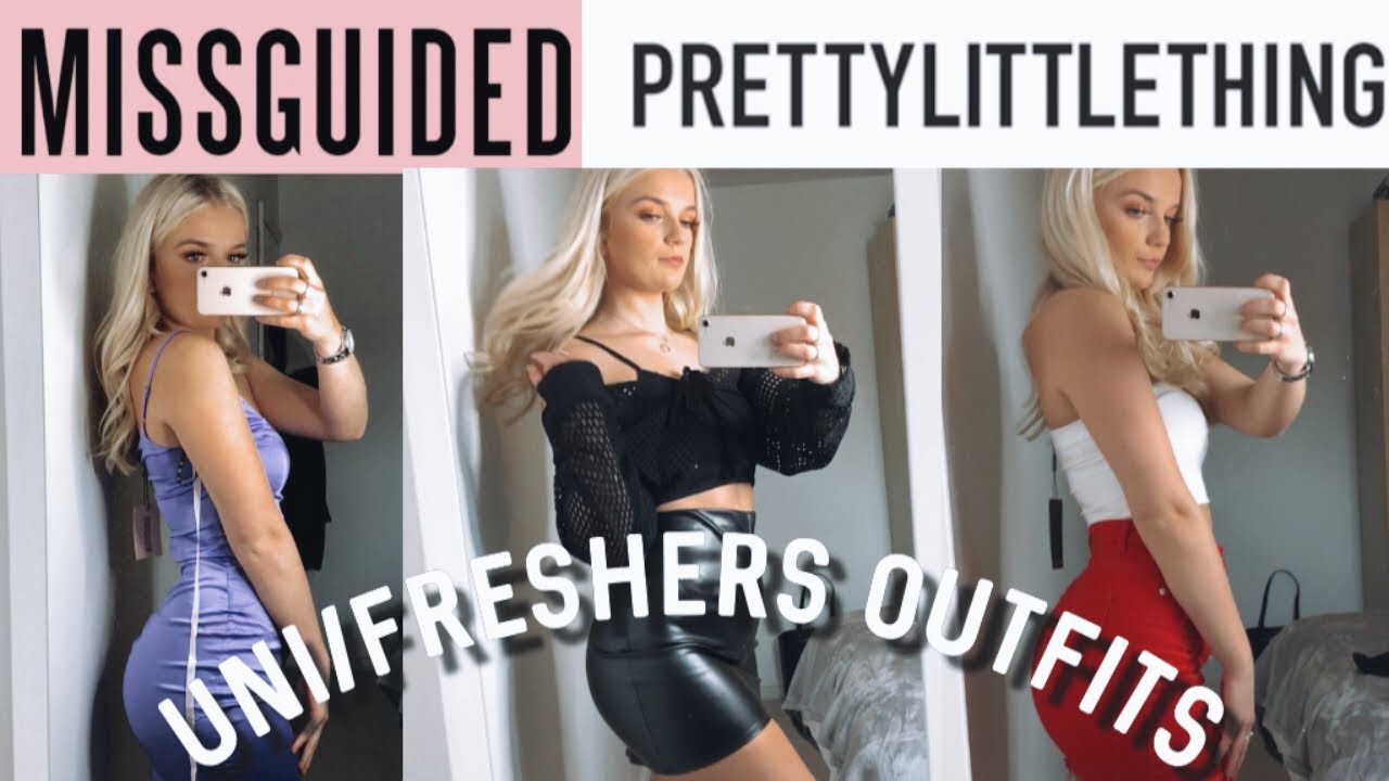 PLT + MISSGUIDED UNI/GOING OUT TRY ON HAUL - YouTube