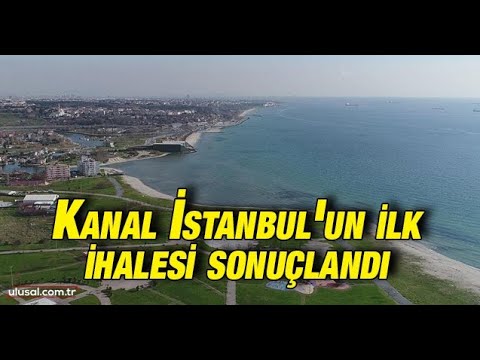 kanal istanbul un ilk ihalesi sonuclandi youtube