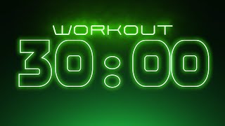 30 Seconds Workout Countdown with voice cues