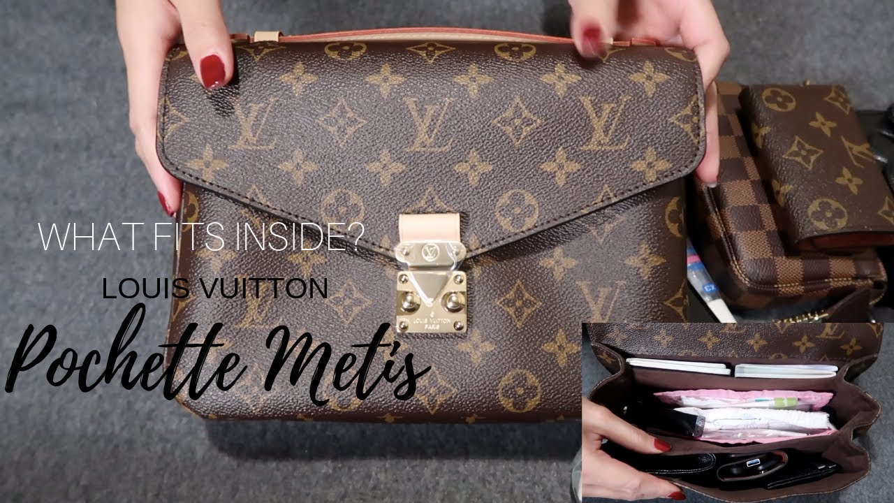 What fits in my Pochette Metis 