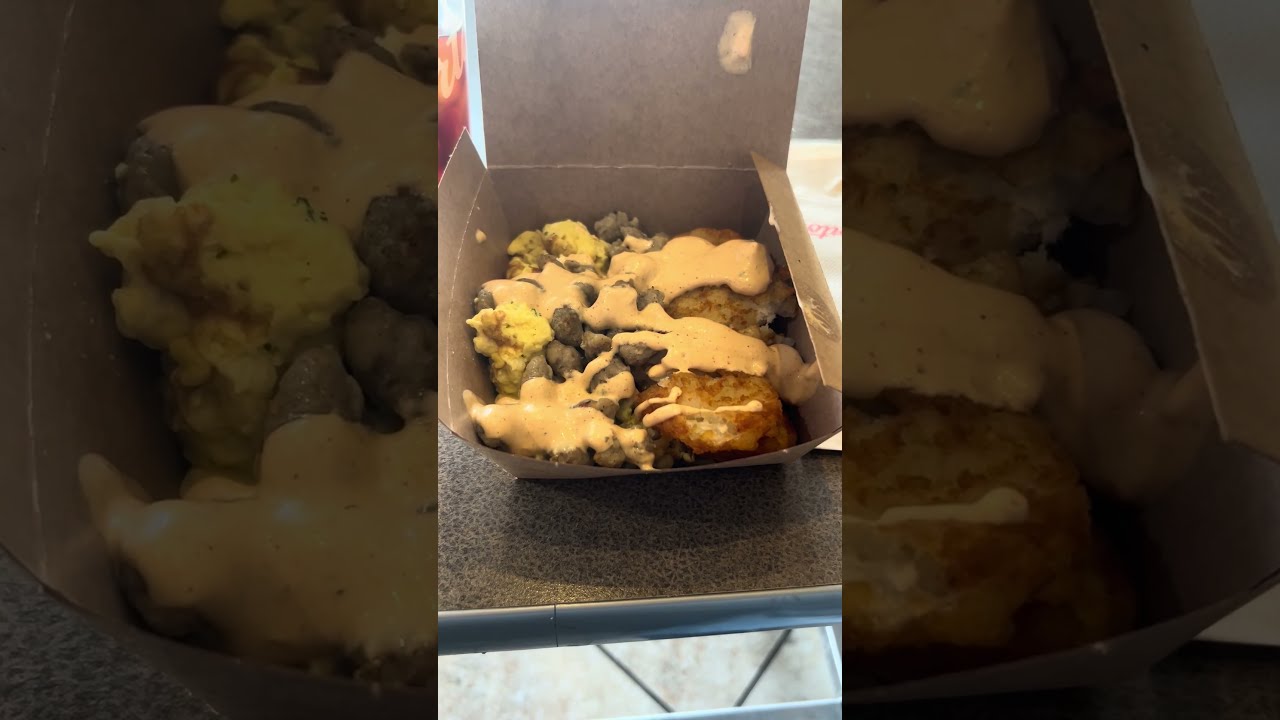 Tim Hortons Loaded Egg And Sausage 