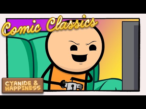 The Gaming Boys | Cyanide & Happiness Comic Classics #shorts