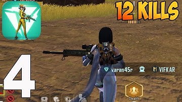 Farlight 84 - Gameplay Walkthrough Part 4 -  Phantom Rank Squad 12 kills🔥(iOS,Android)