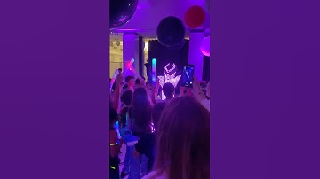 Party Robot with kids!🎉#lasershowusa #nyc #robot #partyrobot