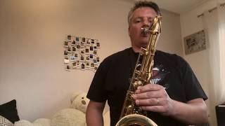 This girl (Kungs) tenor sax cover (en confinement)