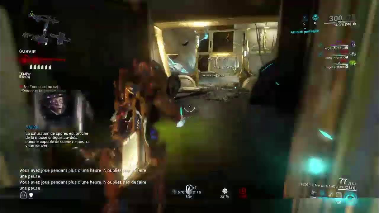 Khora prime route de l acier survie Warframe fr YouTube