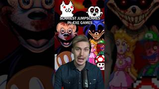 SCARIEST .EXE GAME JUMPSCARES 😱 #shorts #exe #jumpscare #top3 #marioexe #sonicexe #mickeymouse