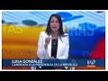 Entrevista a Luisa González en Teleamazonas