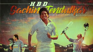 Sachin Tendulkar Biirthday Whatsapp Status | Happy Birthday Sachin |Sachin Mashup Status |HBD Sachin