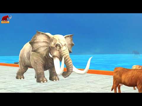 Dinosaurs vs Wild Animals Epic Battle - T-Rex/Tyrannosaurus Rex vs Modern Animals Revolt Battle Sim