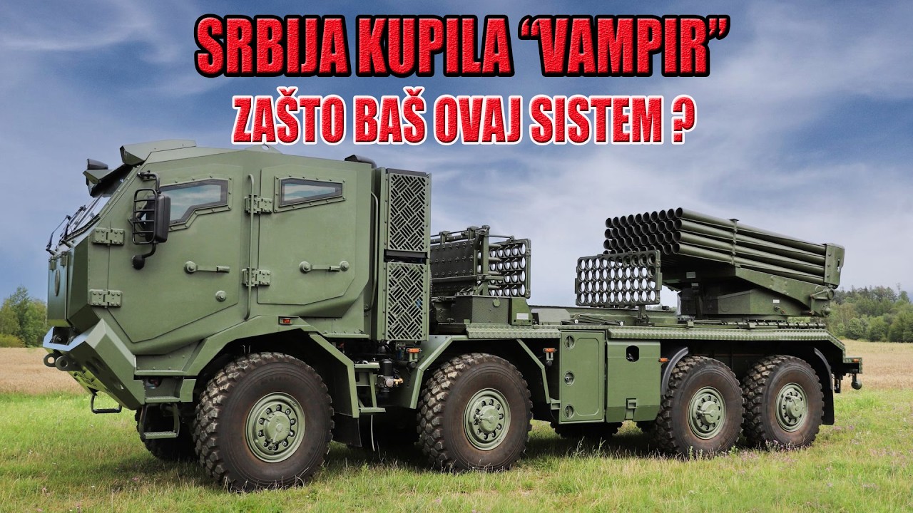 SRBIJA JAČA ARTILJERIJSKE JEDINICE | SISTEM RM-70 Vampir