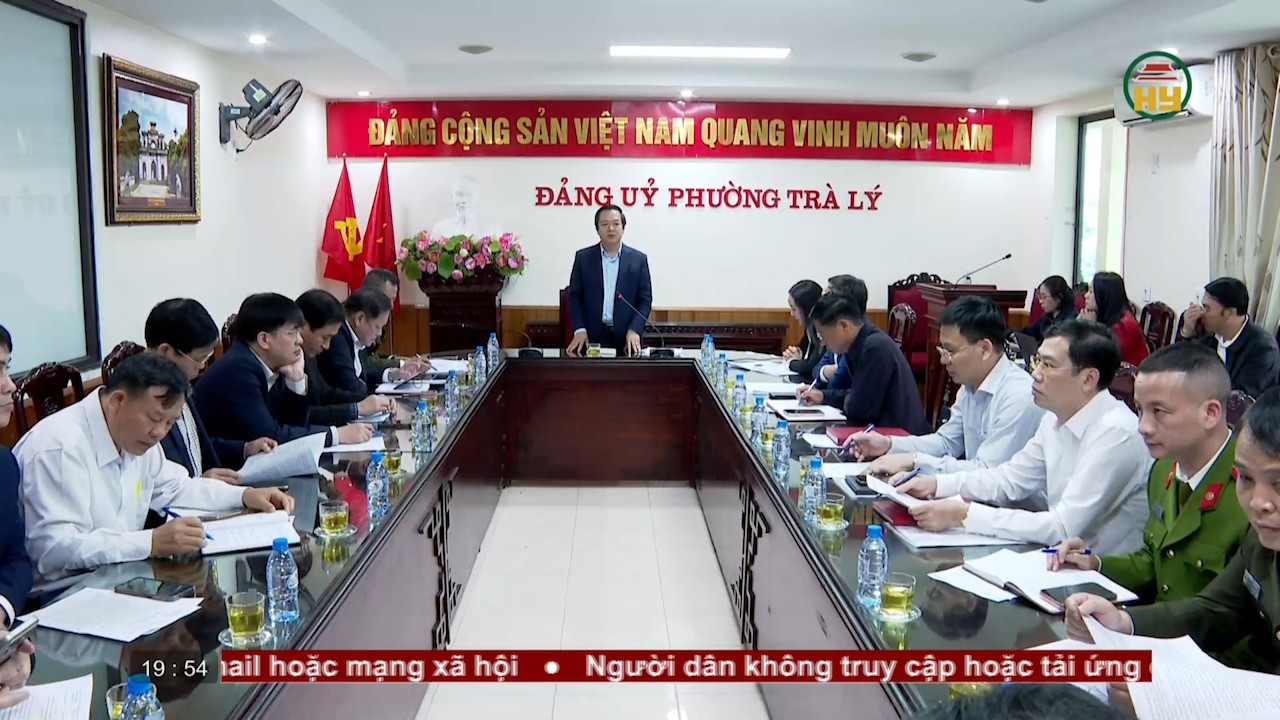 Kiểm tra công tác chuẩn bị bầu cử | HYTV
