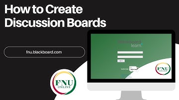 How To Create Discussion Boards