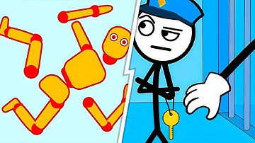 Ragdoll Break vs Thief Puzzle 💥🧩 Satisfying Levels Gameplay Walkthrough Android iOS KQ7F