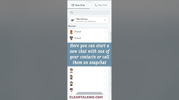 How to Create Group Chats on Snapchat? #snapchat #discussion
